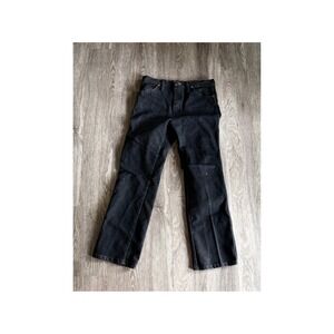 Wrangler 936BLK Cowboy Cut Slim Fit Black Jeans 32x30 Men's Western Denim